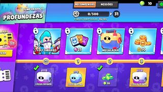 abrindo caixas no brawl stars conta iniciante ⬅️