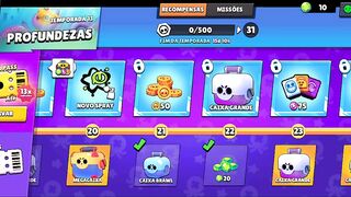 abrindo caixas no brawl stars conta iniciante ⬅️