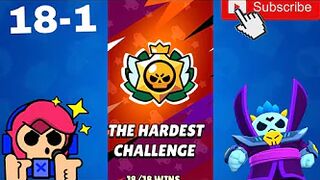 Winning 18-1 the hardest challenge|Brawl stars greek