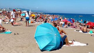 Beach Sant Miquel/ Barcelona beach walk