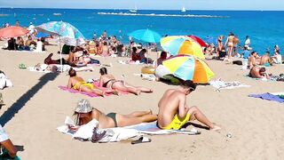 Beach Sant Miquel/ Barcelona beach walk