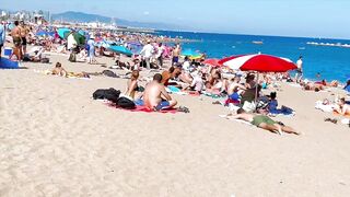 Beach Sant Miquel/ Barcelona beach walk