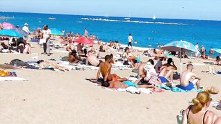 Beach Sant Miquel/ Barcelona beach walk