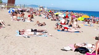 Beach Sant Miquel/ Barcelona beach walk