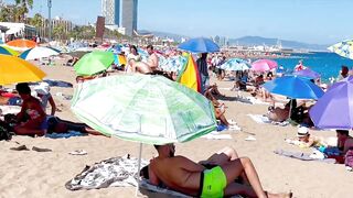 Beach Sant Miquel/ Barcelona beach walk