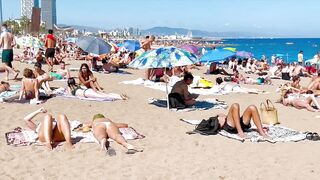 Beach Sant Miquel/ Barcelona beach walk