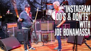 Joe Bonamassa's "Instagram Do's & Don'ts with a 1955 Fender Strat | Rig Rundown Trailer