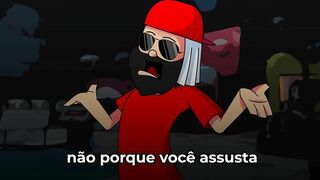 Huggy Wuggy (Poppy Playtime) Vs. Mussoumano - Batalha com Games (Animação)