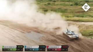 Tanks get lost and smash into each other: Russia hosts chaotic International Army Games