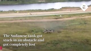 Tanks get lost and smash into each other: Russia hosts chaotic International Army Games