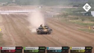 Tanks get lost and smash into each other: Russia hosts chaotic International Army Games