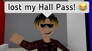 When you get caught without a hall pass ???? (meme) Roblox