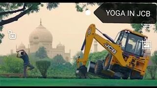 YOGA IN JCB 3DX ????