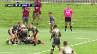 Michael Melendez-Rivera Try From Stretching Defense With Pass Out Wide RUGBYTOWN 7's 2022 Pool Play