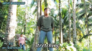 AEROBICS - STRETCHING/EXERCISE (P. E) (3-minutes)