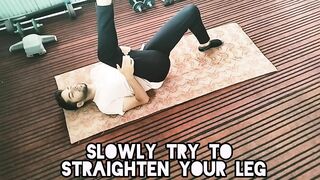 stretches for Piriformis syndrome (lower back pain) #pain #yttrending #piriformissyndrome