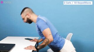 Work Stretching With Maroun | تمارين مريحة للمكتب مع مارون