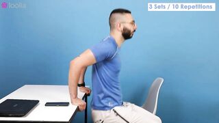 Work Stretching With Maroun | تمارين مريحة للمكتب مع مارون