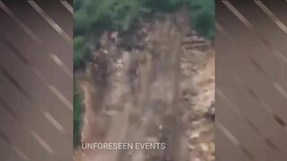 Uttarakhand Flood And Landslide Compilation : Mother nature angry caught on camera