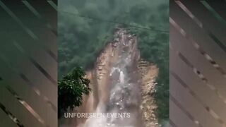 Uttarakhand Flood And Landslide Compilation : Mother nature angry caught on camera