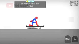 Best falls | Stickman Dismounting funny and epic moment | Like a boss compilation True Stick #37