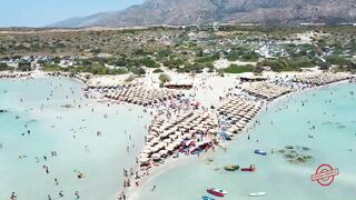 Elafonisi beach Chania Crete Greece