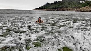 When summer ends#beach #beachlife #swimming #bikini #swimsuit #summer #falls #forestbathing