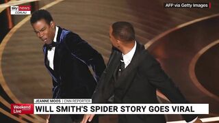 Will Smith crawls back onto Instagram with spider video