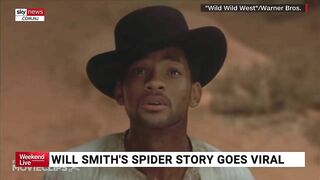 Will Smith crawls back onto Instagram with spider video