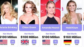 Top 50 Richest Models In The World 2022 | Most Richest Models | Most Wealthy Models