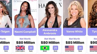 Top 50 Richest Models In The World 2022 | Most Richest Models | Most Wealthy Models