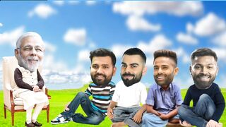 Ind vs Pak | cricket comedy | Rohit Kohli Sk Yadav hardik Pandya funny video