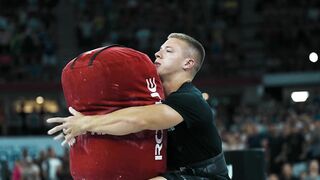 340 lb Sandbag and Pure Strength at the CrossFit Games