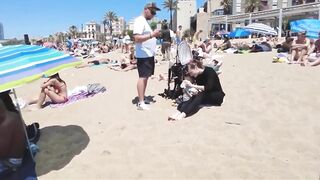 Barcelona Beach Walk / Spain 2022