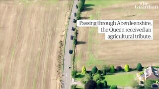 Thousands wave goodbye to the Queen as her coffin travels from Balmoral to Edinburgh