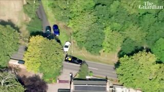 Thousands wave goodbye to the Queen as her coffin travels from Balmoral to Edinburgh