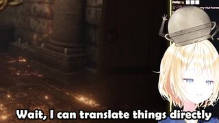 Ame Runs Into A Funny Sounding Translation When Trying Her New Translator