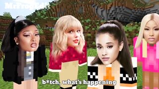 Celebrities Playing Minecraft PART 2