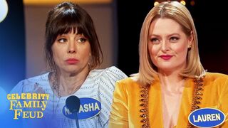 Natasha Leggero vs. Lauren Ash on Celebrity Family Feud!