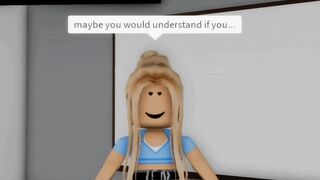 When you use phone in class (meme) ROBLOX