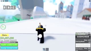 Godhuman Fighting Style Showcase in Blox Fruits