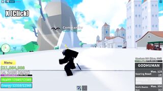 Godhuman Fighting Style Showcase in Blox Fruits