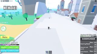 Godhuman Fighting Style Showcase in Blox Fruits