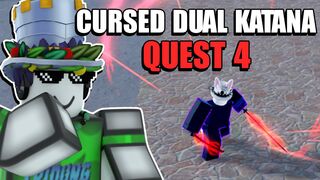 Roblox - Cách Lấy CURSED DUAL KATANA (Quest 4) | Blox Fruits