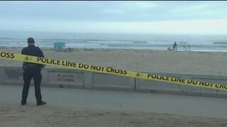 Homicide investigation underway in Pacific Beach after woman was found on beach with gunshot wound