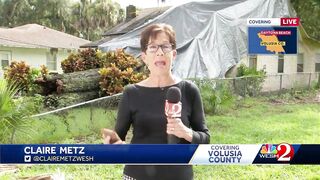 89-year-old Daytona Beach woman hospitalized after tree falls on house