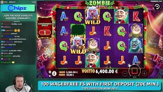 ZOMBIE CARNIVAL ★ HUGE BONUS ★ VIHISLOTS TWITCH STREAM