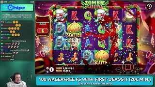 ZOMBIE CARNIVAL ★ HUGE BONUS ★ VIHISLOTS TWITCH STREAM