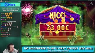 ZOMBIE CARNIVAL ★ HUGE BONUS ★ VIHISLOTS TWITCH STREAM