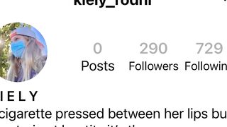 WHO HAS ACCESS TO KIELY RODNI'S INSTAGRAM ACCOUNT?!